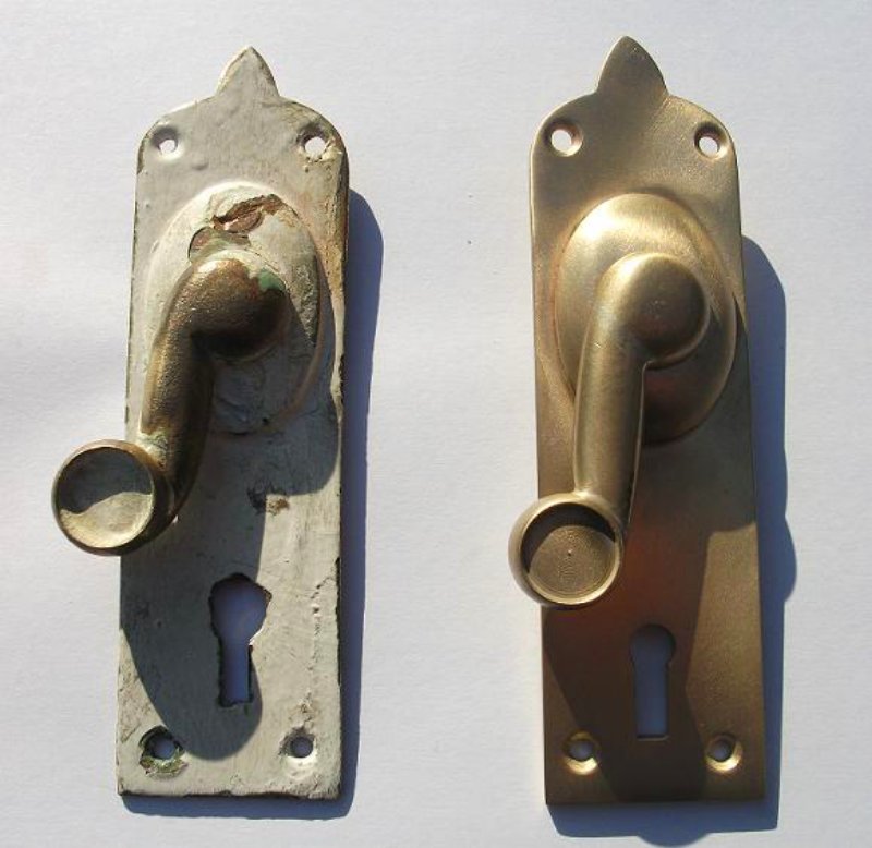 Brass Reproduction Door Handle