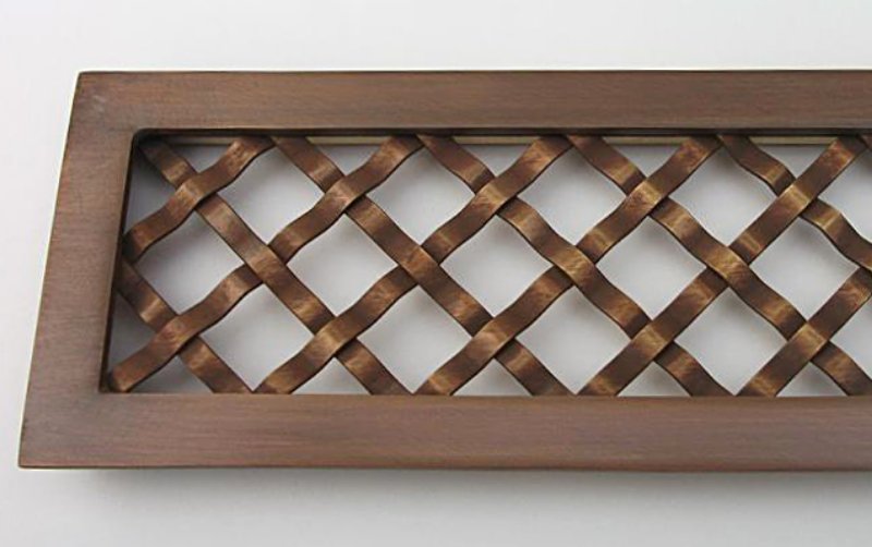 Antique Woven Grille in Frame