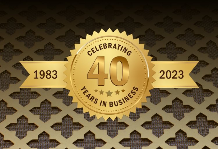 Celebrating 40 years of brassware manufacture
