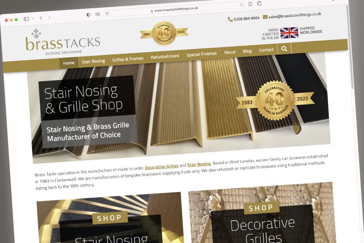 New Stair Nosing & Decorative Grilles Website Launched